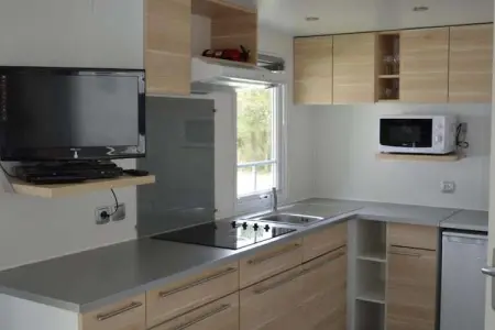 Verblijfpark Ardinam 2, Joli chalet avec micro-ondes, situé dans les Ardennes - Photo 3