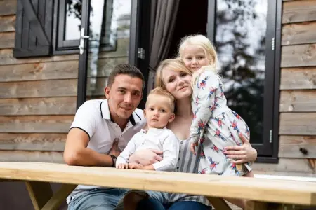 Verblijfpark Ardinam 1, Lodge confortable en bois, situé dans les Ardennes - Photo 27