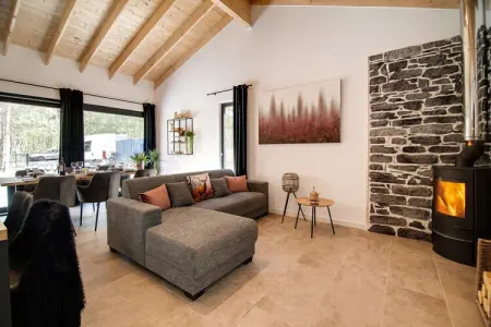 Chalet des Sapins, Magnifique chalet tout confort avec sauna et bain nordique à Hotton - Photo 5