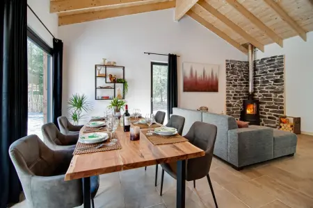 Chalet des Sapins, Magnifique chalet tout confort avec sauna et bain nordique à Hotton - Photo 7