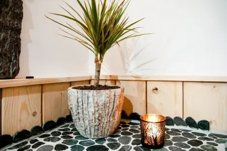 Chalet des Sapins, Magnifique chalet tout confort avec sauna et bain nordique à Hotton - Photo 15