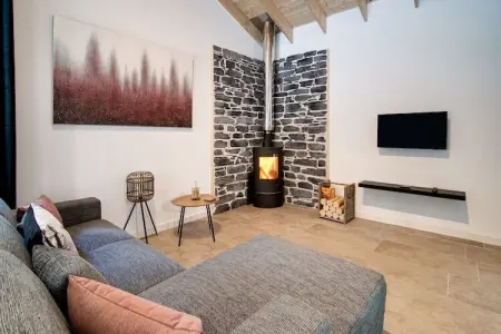 Chalet des Sapins, Magnifique chalet tout confort avec sauna et bain nordique à Hotton - Photo 25