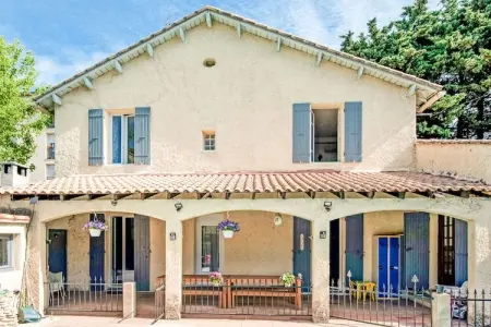 le Champlain, Jolie maison de vacances à Orange avec piscine privée - Photo 5