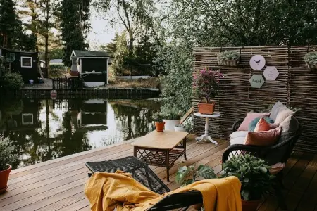 Chalet Chocolat, Le très cosy Chalet Chocolat est situé au bord de l'eau - Photo 13