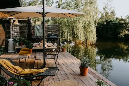 Chalet Chocolat, Le très cosy Chalet Chocolat est situé au bord de l'eau - Photo 15