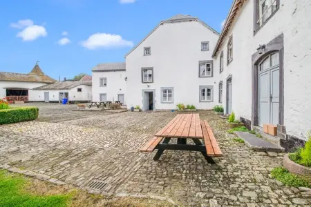 Château-ferme de Sterpigny, Maison de vacances classée à Gouvy avec jardin clôturé - Photo 33