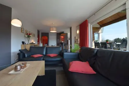 La Terrasse du Lac, Luxueux appartement de vacances avec sauna, cheminée et vue sur un lac - Photo 6