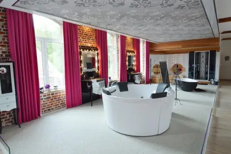 Le baiser d'Angeli, Loft de Luxe avec jacuzzi, sauna infrarouge et ambiance extraordinaire! - Photo 23