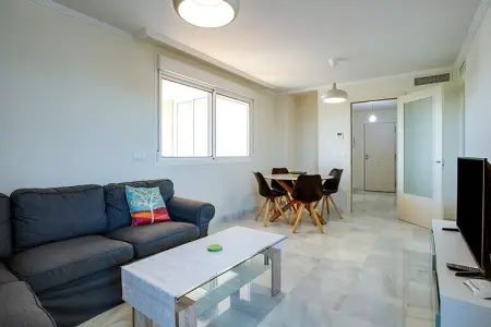 Lovely Apartment with swimming pool, Appartement 4 personnes à Roquetas de Mar - Photo 14