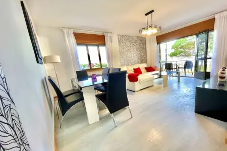 Playa Montalvo - Planta 1, Grand appartement à Sanxenxo avec accès direct à la plage - Photo 8