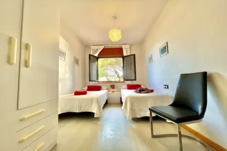 Playa Montalvo - Planta 1, Grand appartement à Sanxenxo avec accès direct à la plage - Photo 15