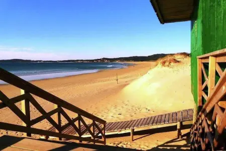 Playa Montalvo - Planta 1, Grand appartement à Sanxenxo avec accès direct à la plage - Photo 31