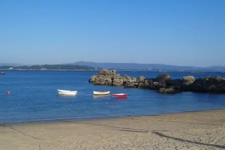 Playa Montalvo - Planta 1, Grand appartement à Sanxenxo avec accès direct à la plage - Photo 33