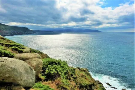 Playa Montalvo - Planta 1, Grand appartement à Sanxenxo avec accès direct à la plage - Photo 39