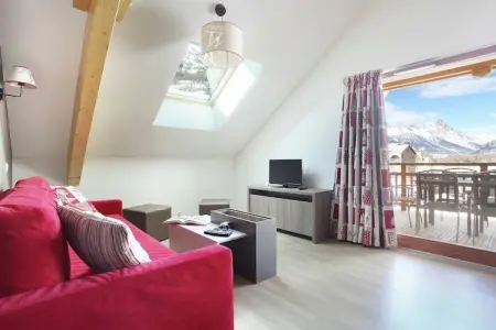 Résidence Aquisana 1, Appartement neuf avec piscine intérieure à proximité des remontées mécaniques de Serre-Chevalier - Photo 9