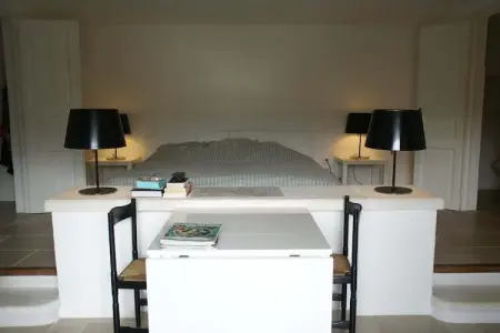 Studio - MONTBRUN-LES-BAINS, Studio dans villa provençale avec vue du Mont Ventoux - Photo 14