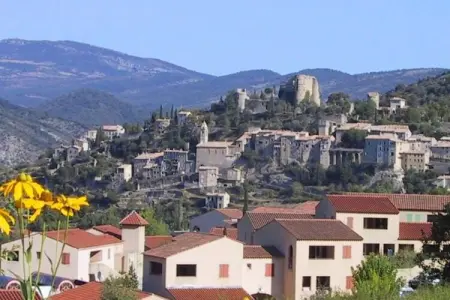Studio - MONTBRUN-LES-BAINS, Studio dans villa provençale avec vue du Mont Ventoux - Photo 24