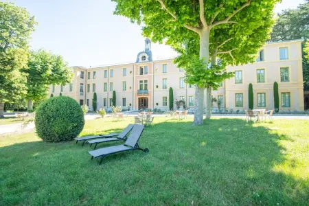 Au château près du Ventoux I, Studio au Château avec piscin eavec des spas et vue sur le mont Ventoux. - Photo 24