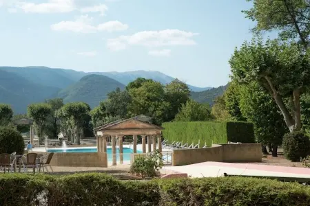 Au château près du Ventoux V, Deux Studios avec piscine, dans parc près des spas et vue sur le mont Ventoux. - Photo 18