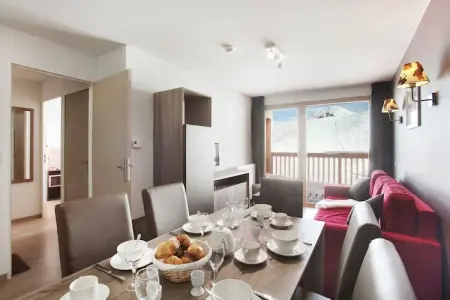 Résidence Prestige Front de Neige 4, Nouvelle résidence sur les pistes avec piscine à La Plagne - Photo 9