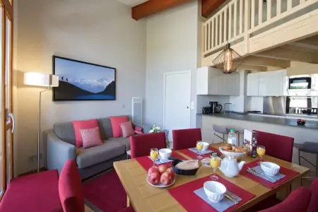 Résidence Edenarc 3, Résidence vue splendide sur les pistes avec piscine intérieure et extérieure - Photo 6