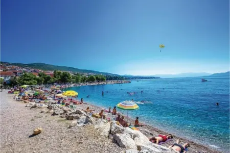 Villa Oleandar 4, Grand appartement avec belle terrasse et vue sur la mer,300m distance de la mer! - Photo 14