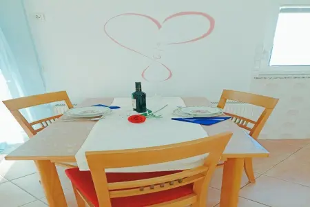 Apartment Biondic A1, Bel appartement avec vue sur la mer et piscine! - Photo 12