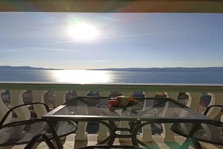 Apartment Biondic A1, Bel appartement avec vue sur la mer et piscine! - Photo 18