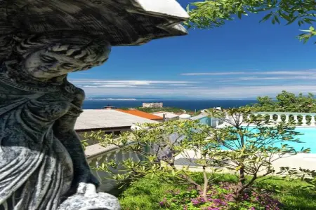 Apartment Biondic A1, Bel appartement avec vue sur la mer et piscine! - Photo 39