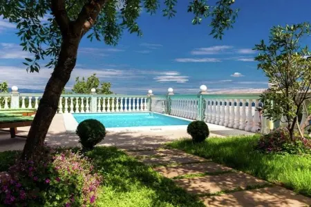 Apartment Biondic 2, Adorable appartement avec piscine pour usage et terrasse avec vue sur la mer! - Photo 8