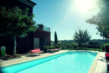 Campo Quattro, Appartement dans un établissement vinicole dans la campagne avec piscine et vue magnifique - Photo 8
