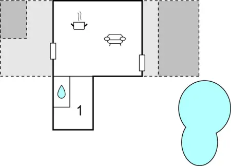 Location Maison 6 personnes à St Génies de Comolas - Photo 16