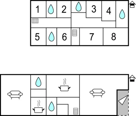 Location Maison 16 personnes à Apecchio (PU) - Photo 36