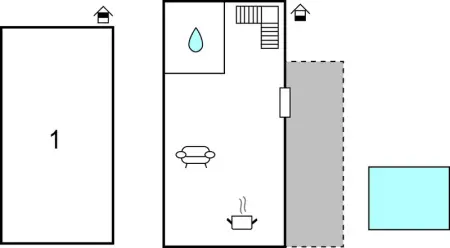 Location Maison 4 personnes à Drnis - Photo 24