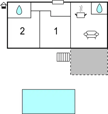Location Maison 5 personnes à Koromacno - Photo 29