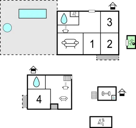 Location Maison 8 personnes à Bregi - Photo 65