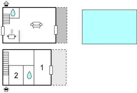 Tropicanapark, Maison 6 personnes à Denia - Photo 20