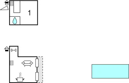 Location Maison 5 personnes à Fontenille St.Martin - Photo 19