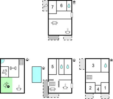 Location Maison 12 personnes à Split - Photo 63