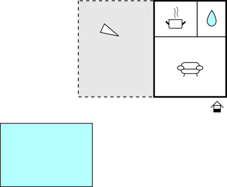 Location Maison 2 personnes à Bordezac - Photo 17