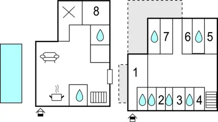 Location Maison 16 personnes à Liznjan - Photo 51