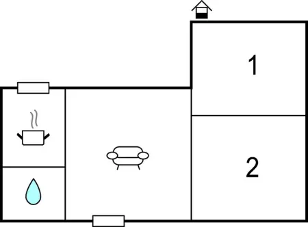 Casa Quercia Piccola, Maison 4 personnes à Magliano in Toscana - Photo 21