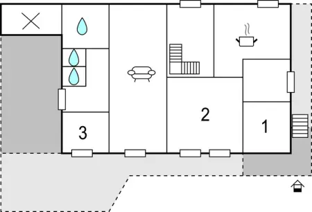 Location Maison 5 personnes à Durfort Lacapelette - Photo 15