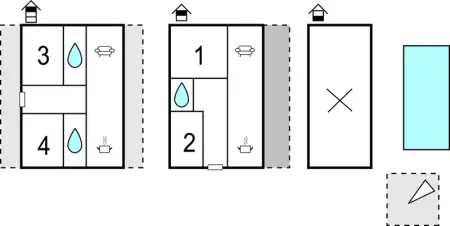 Location Maison 12 personnes à Posedarje - Photo 39