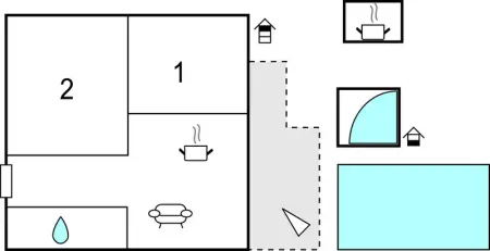 Location Appartement 4 personnes à Povljana - Photo 37