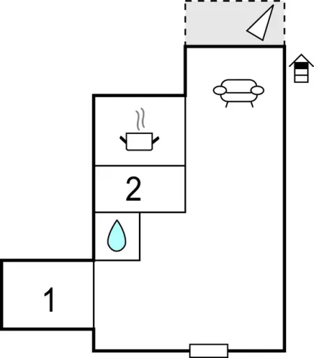 Location Appartement 4 personnes à Posedarje - Photo 31