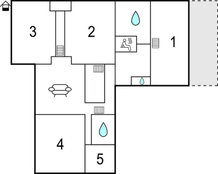 Hommelhove, Maison 13 personnes à Poperinge - Photo 26