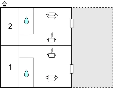 Casa di Pietra, Maison 6 personnes à Ischia di Castro  VT - Photo 27