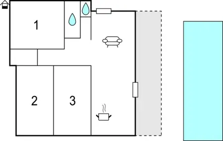 Location Maison 6 personnes à St Romain en Viennois - Photo 16