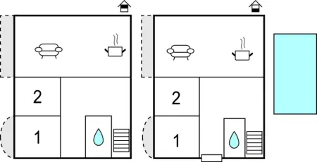 Location Maison 8 personnes à Bibinje - Photo 42